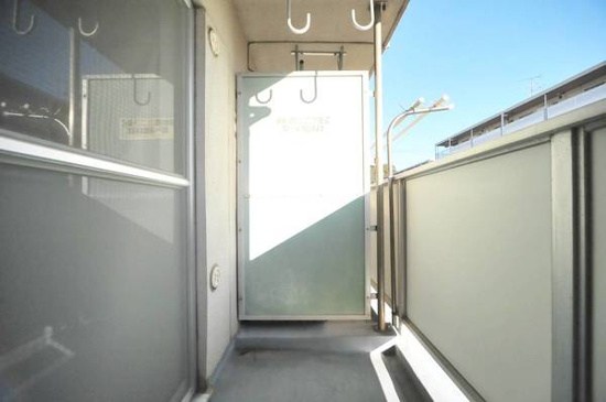 ビレッジハウス浦賀8号棟 ベランダ