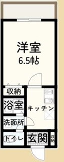 アットマーク 201号室 間取り