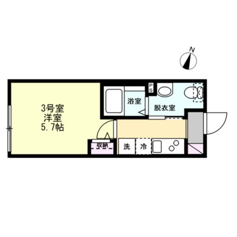 G-Residence 103号室 間取り