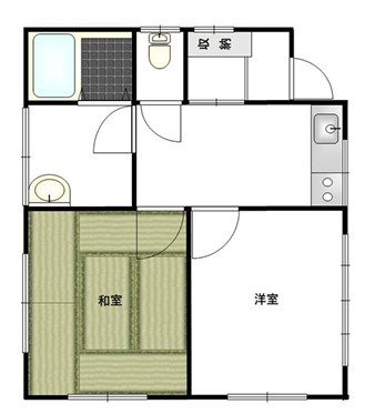 田戸台アパート 間取り図