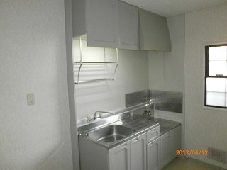 Melati新大津 キッチン