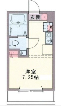 204号室 間取り