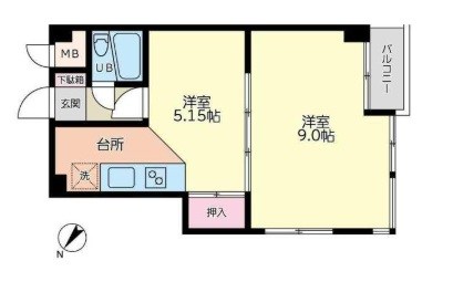 タス北久里浜 間取り図