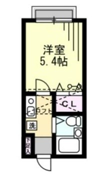 メープル北久里浜Ｂ棟 104号室 間取り