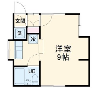 コーポネモト追浜 1F号室 間取り