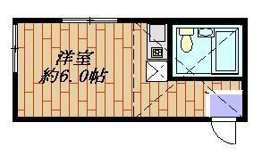 ユナイト田浦パルタージュ 105号室 間取り
