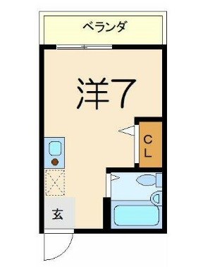 STM横須賀 501号室 間取り