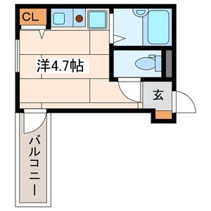 ライムランド汐留 202号室 間取り