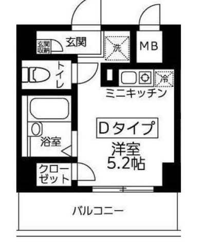 ラフィネ・横須賀中央 401号室 間取り