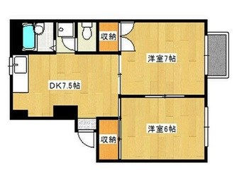 グリーンパーク根岸B棟 間取り図
