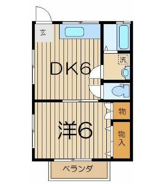 メゾンK 間取り図