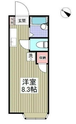 A・Iハイツ 106号室 間取り