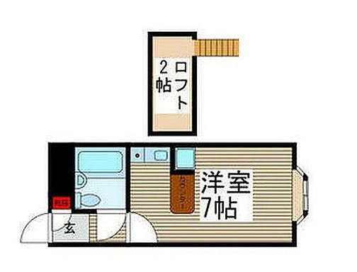 ベルピア安浦第３ 205号室 間取り