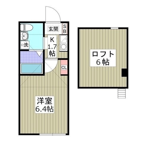 コーポたかなみ 103号室 間取り