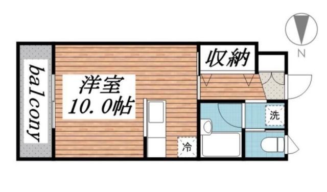 プレサージュ 0205号室 間取り
