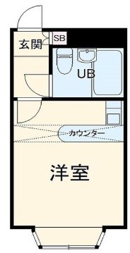 ベルピア 202号室 間取り