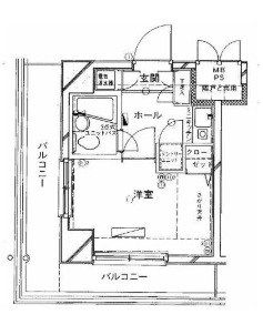 クリオ衣笠弐番館 701号室 間取り