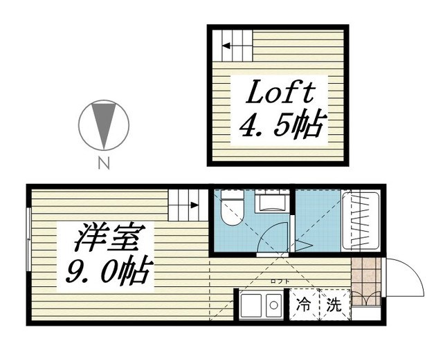 エクリス  間取り図