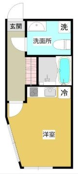 クレフラスト北久里浜　 間取り図