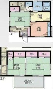 浦賀ビューツインズ１号棟 間取り図