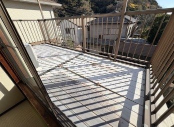 浦賀ビューツインズ１号棟 ベランダ
