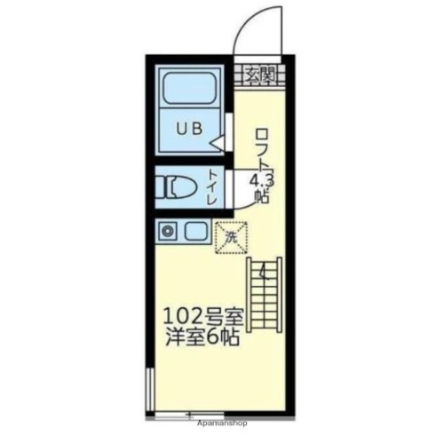 ユナイト・衣笠・アンシュレッタの杜 間取り図