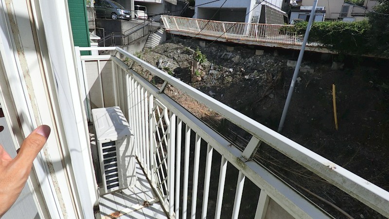 インセンス馬堀町 ベランダ