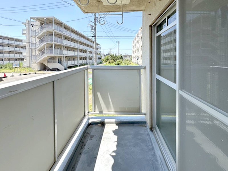 ビレッジハウス浦賀3号棟  ベランダ