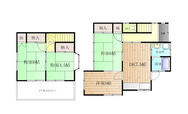 林4丁目戸建 間取り