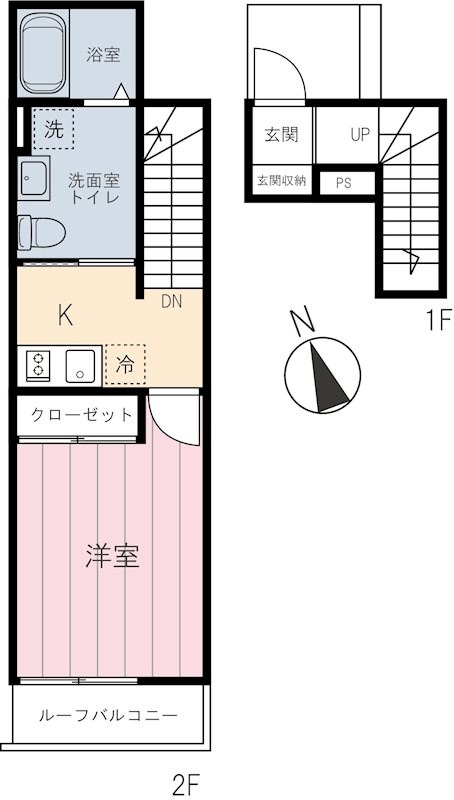 メゾンルミエール横須賀 間取り図