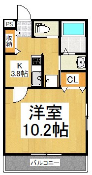 アクアスウィル横須賀 間取り図