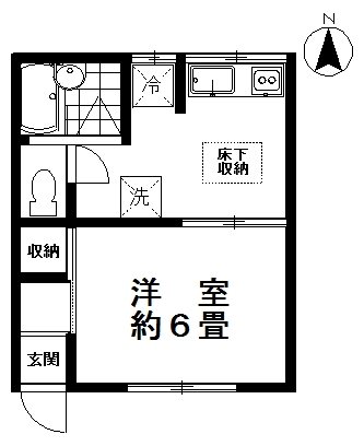 富士見荘 間取り