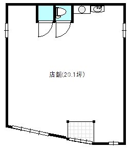 弓矢店舗 間取り