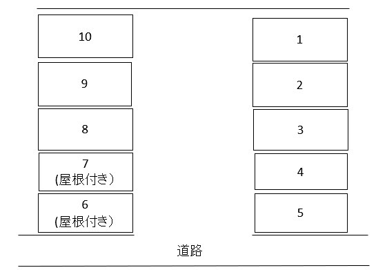 藤や駐車場 間取り