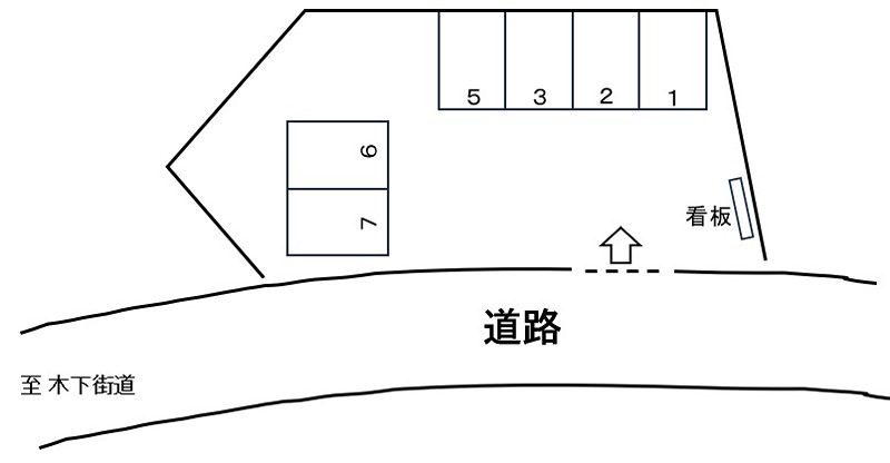 高橋（馬込西）駐車場 間取り