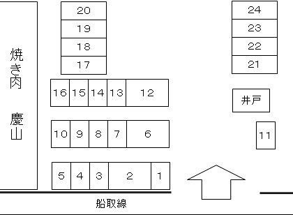 板倉駐車場 間取り