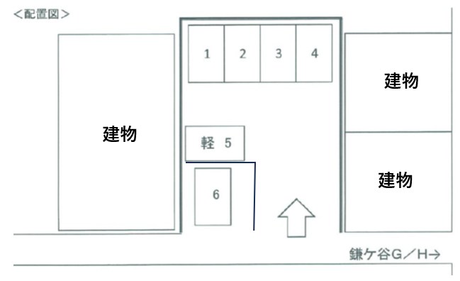 道野辺1027駐車場 間取り