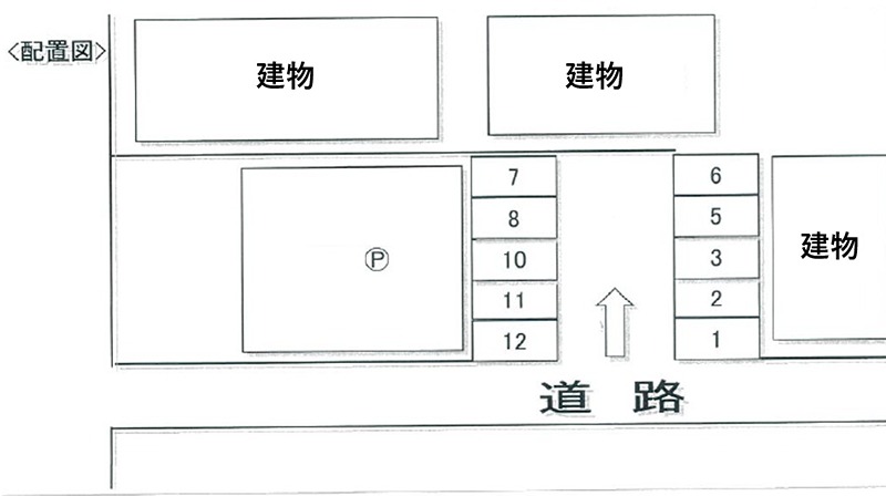 清水駐車場（芝山） 間取り