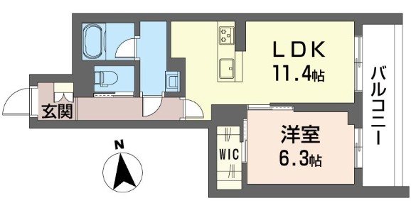 オアシス　アルファ 間取り