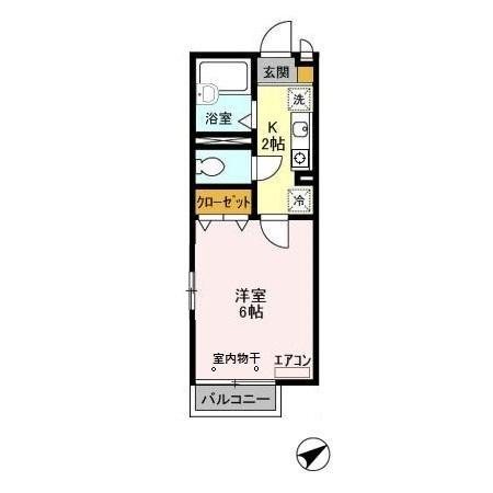 ヴィラロッソ  間取り