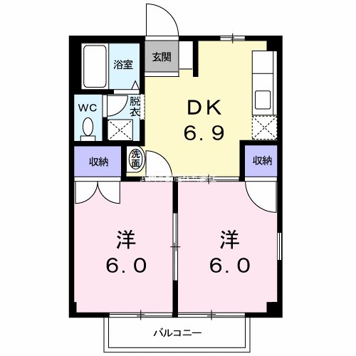 ドリームⅠ 間取り