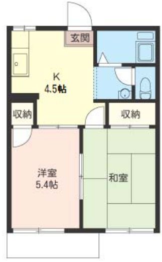 クリーンハイツ 間取り