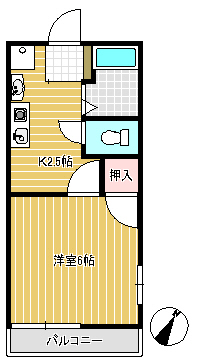ドルチェ馬込沢 間取り