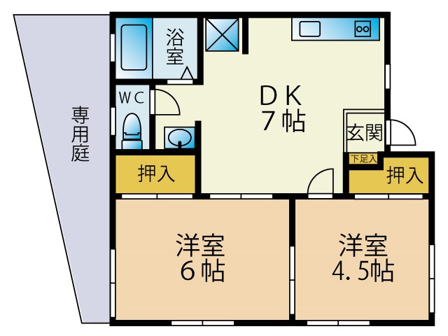 第一加藤ハイツ 間取り