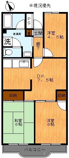 エステート梶ヶ谷 間取り