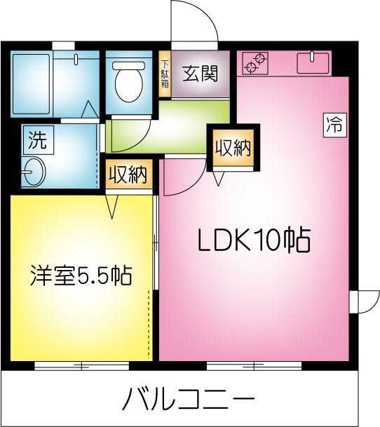 アルファコート 間取り