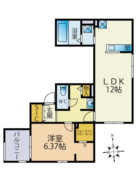 ユーロス旗の台 間取り