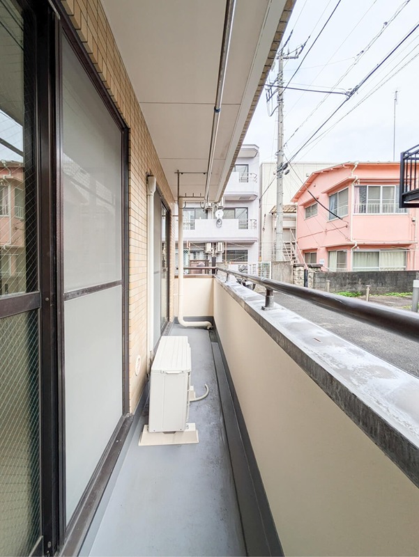 神奈川県川崎市高津区下作延３丁目 ベランダ