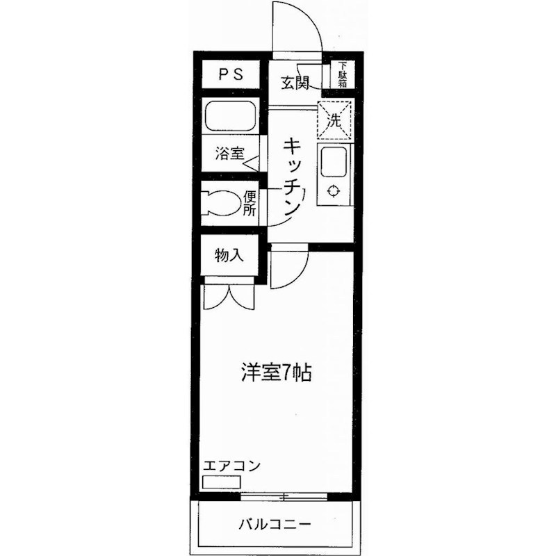 カサ　エルマノス 間取り