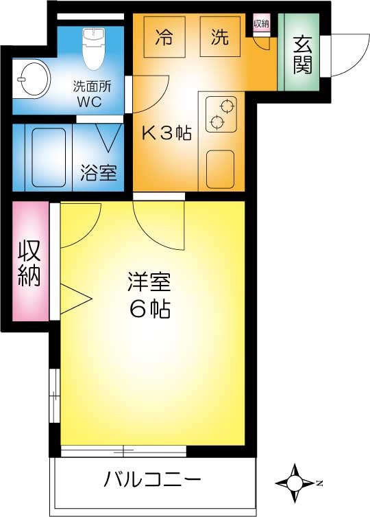 コリヌ梶ケ谷 間取り